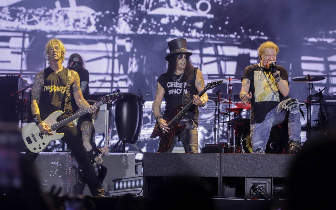 Guns N’ Roses: Del éxtasis A Lo Retro Así Conectó La Banda Con Sus Fans ...